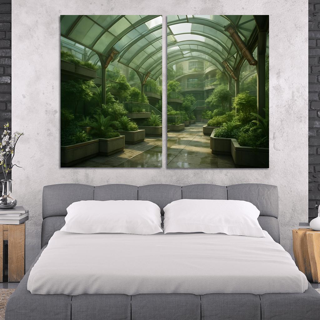 Kinetic Canopy Conservatory premium artwork frames