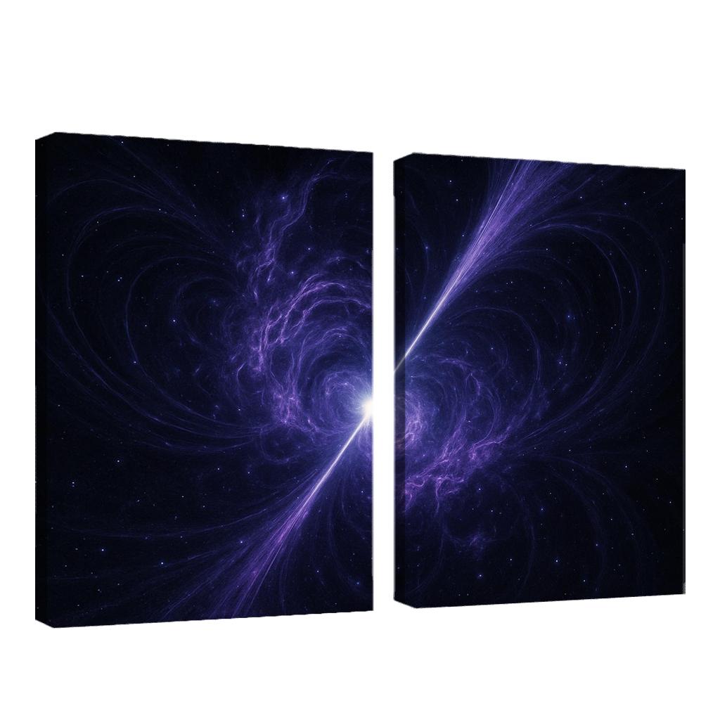 Whispering Jets Of A Magnetar Wind Nebula framed paintings