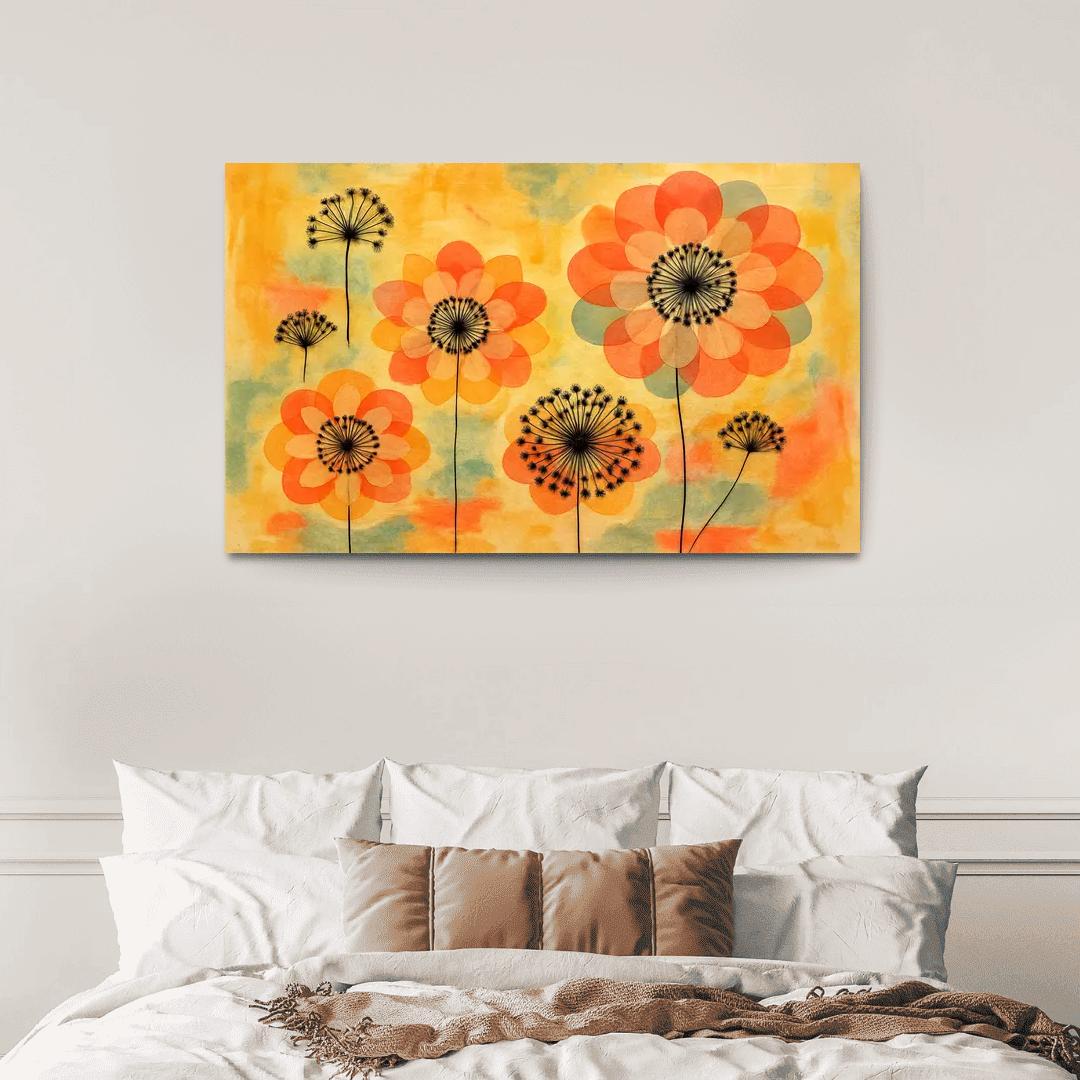 Kaleidoscope Seedhead Installation home decor