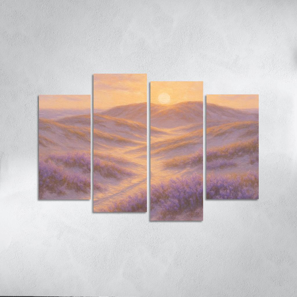 Lavender Dunes At Dawn art trends