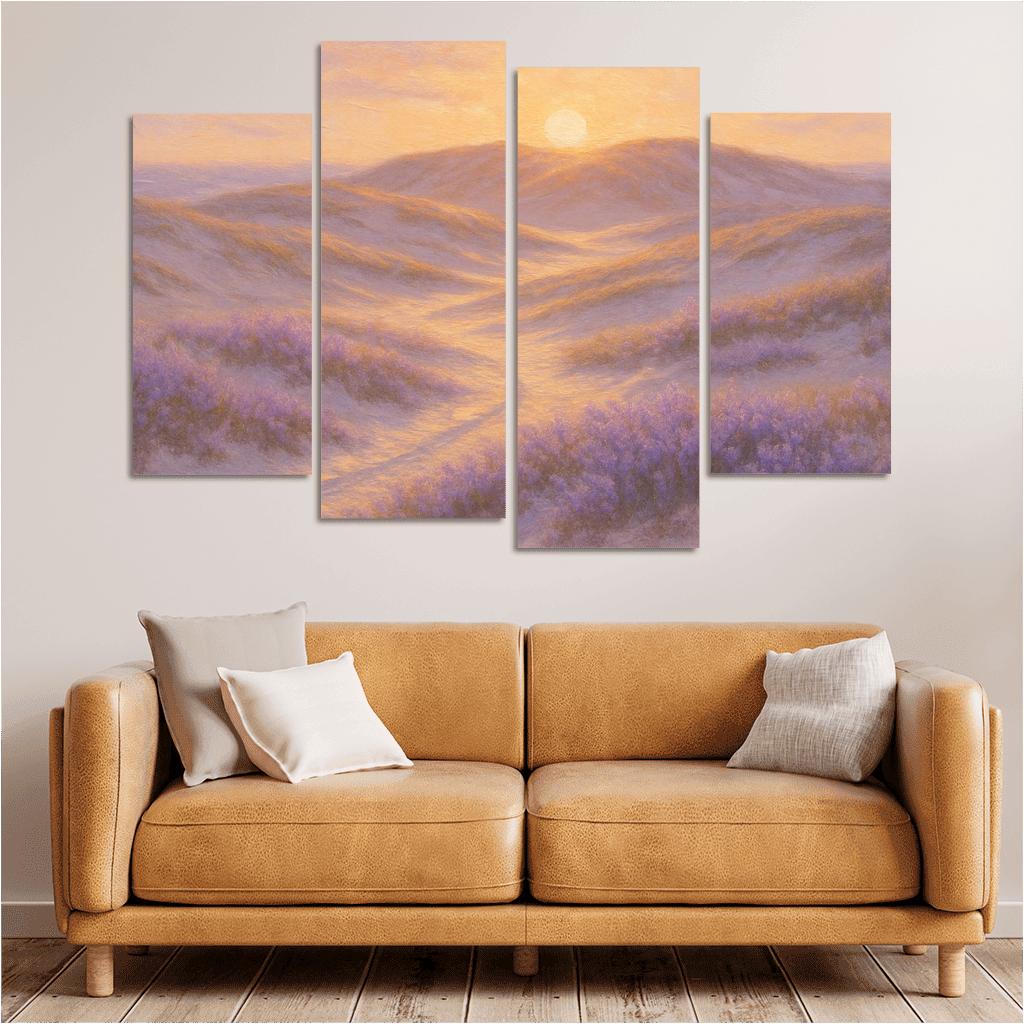 Lavender Dunes At Dawn art trends