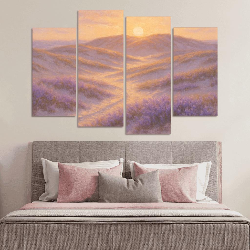 Lavender Dunes At Dawn art trends