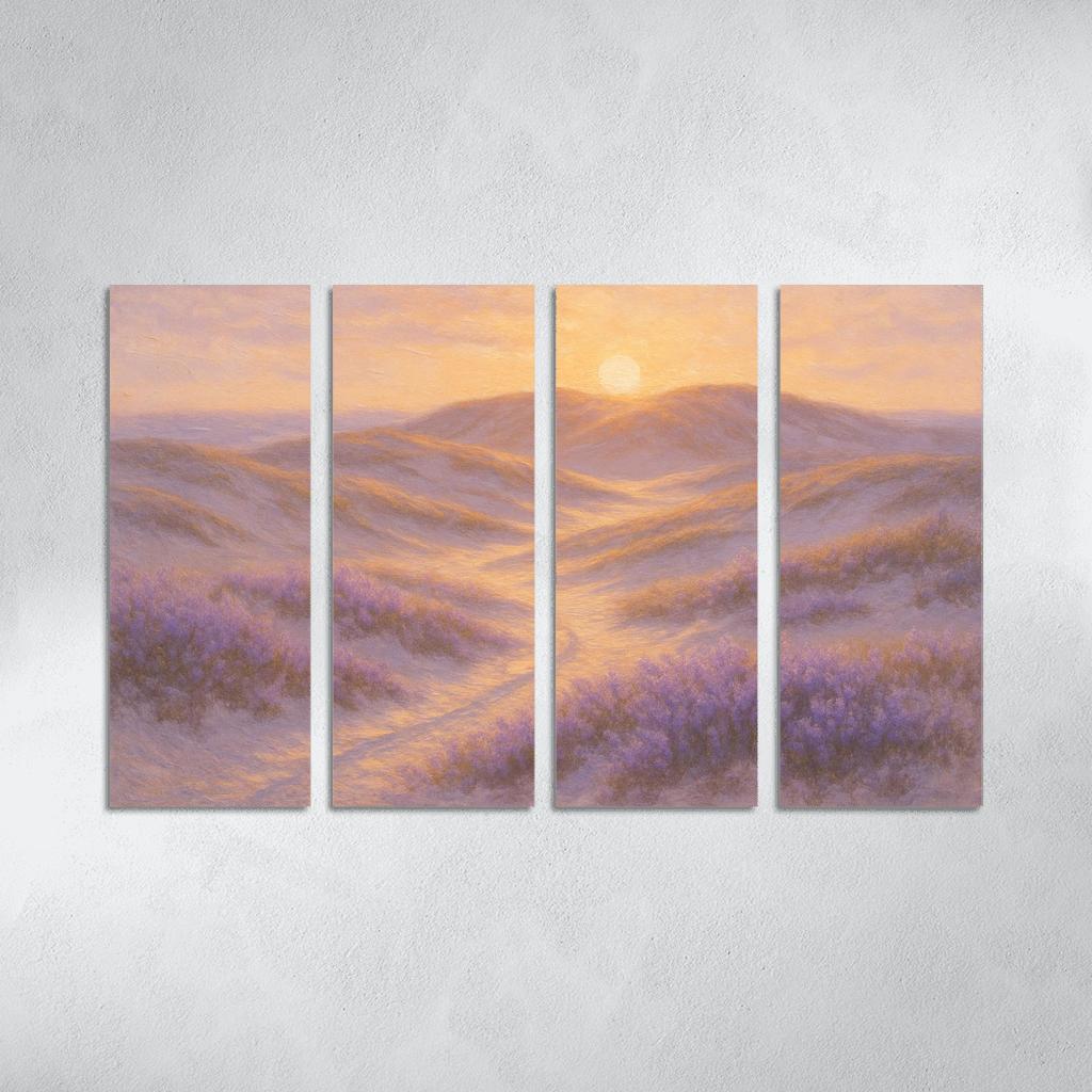 Lavender Dunes At Dawn art trends