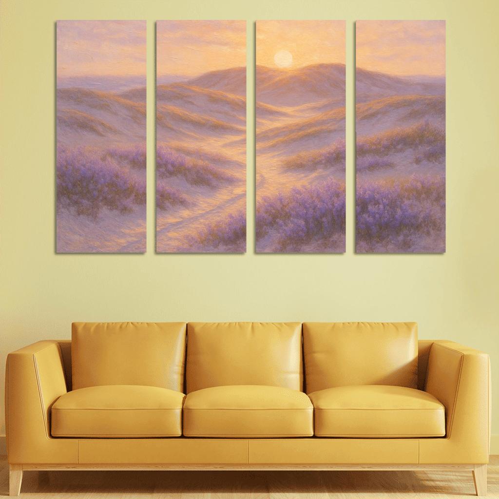 Lavender Dunes At Dawn art trends