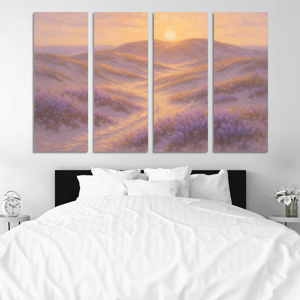Lavender Dunes At Dawn art trends