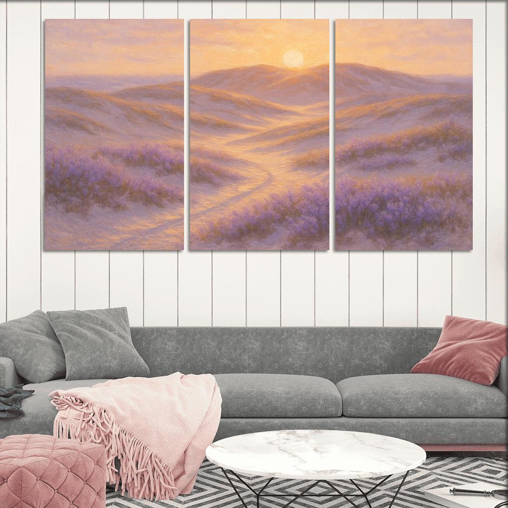 Lavender Dunes At Dawn art trends