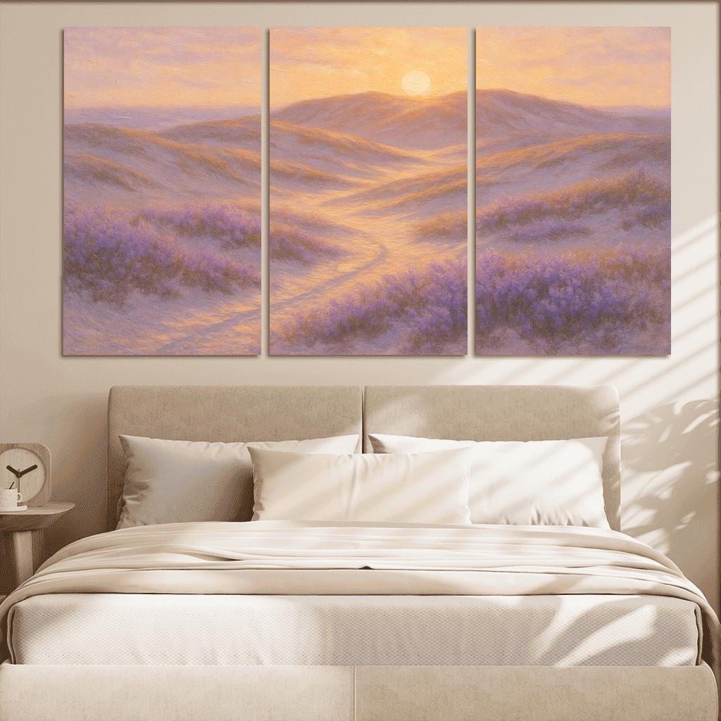 Lavender Dunes At Dawn art trends