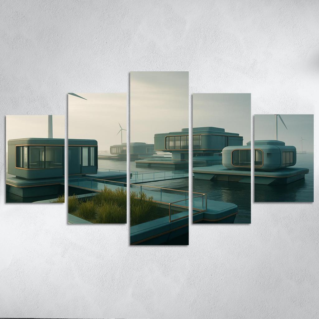 Amphibious Living Lab wall art