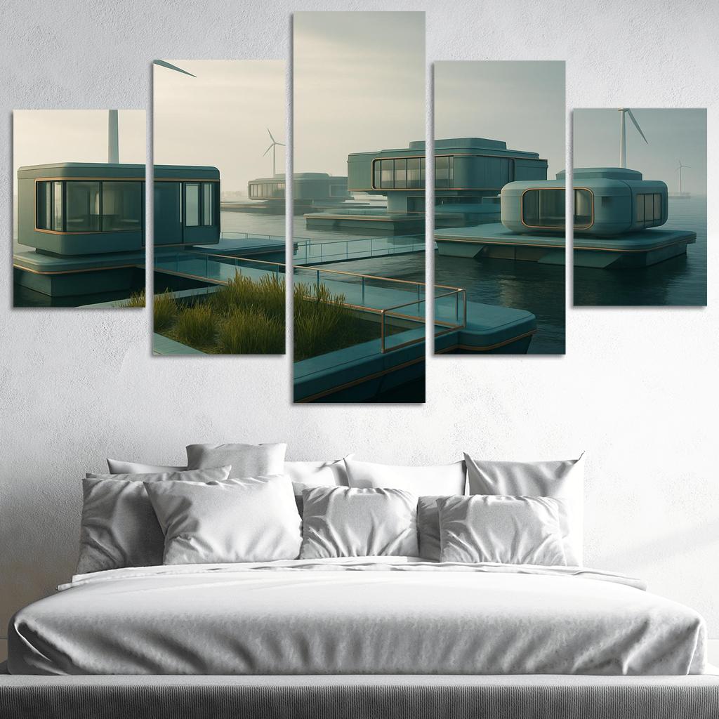 Amphibious Living Lab wall art