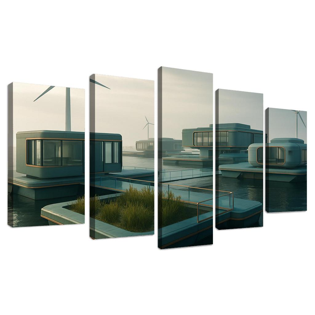 Amphibious Living Lab wall art