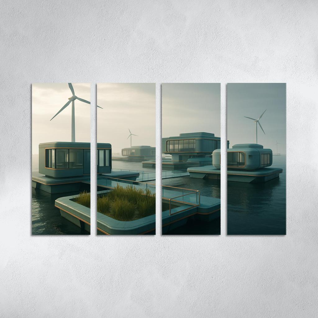 Amphibious Living Lab wall art