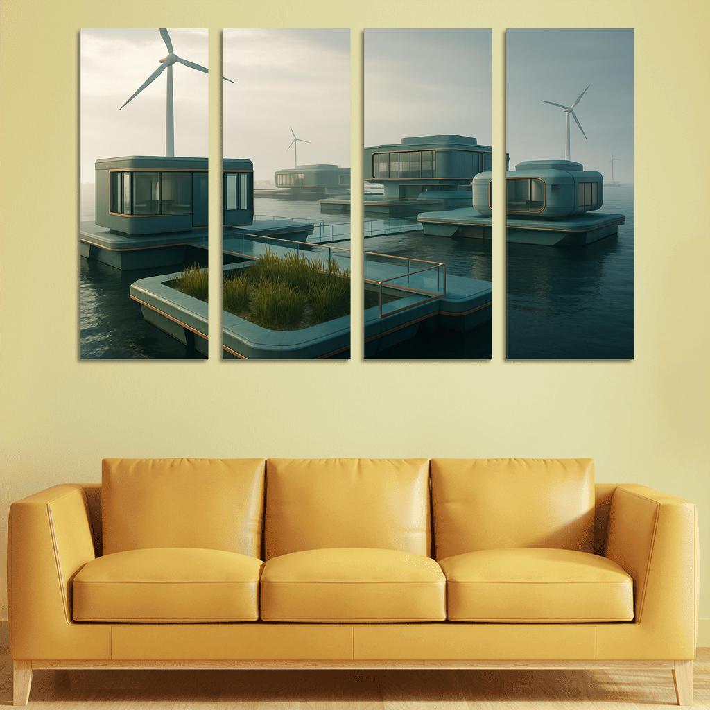 Amphibious Living Lab wall art