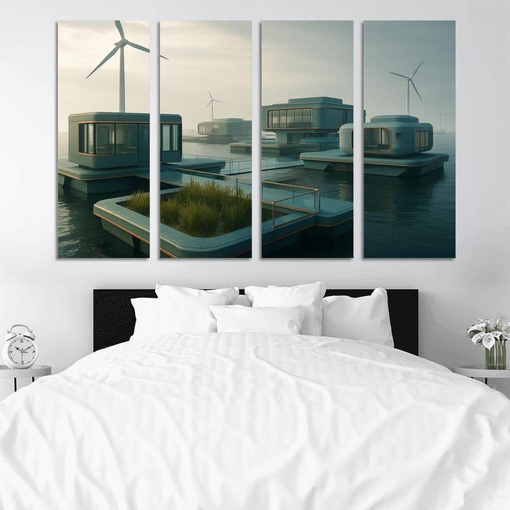 Amphibious Living Lab wall art