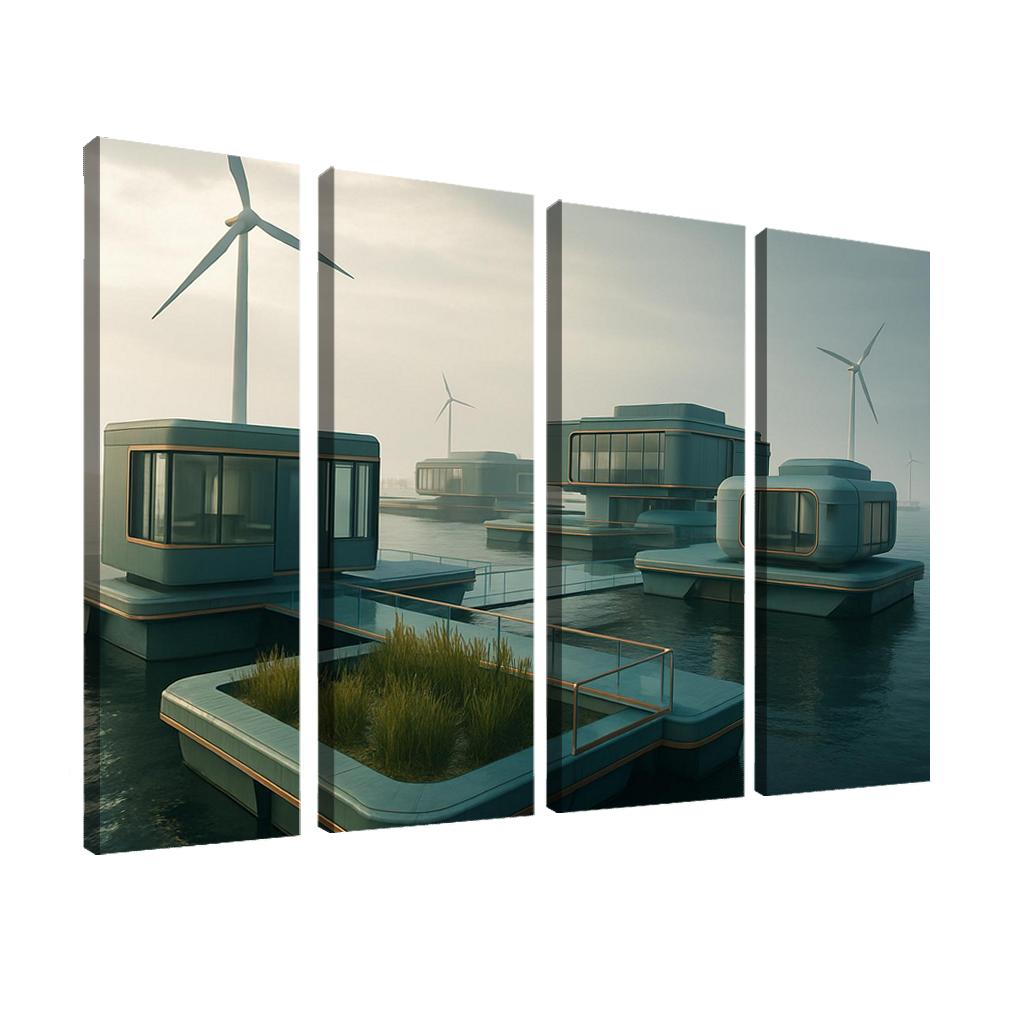 Amphibious Living Lab wall art