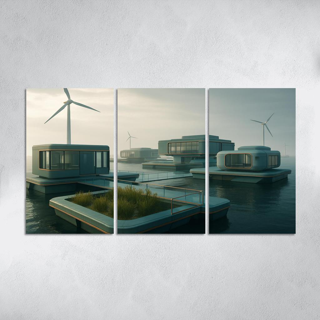 Amphibious Living Lab wall art