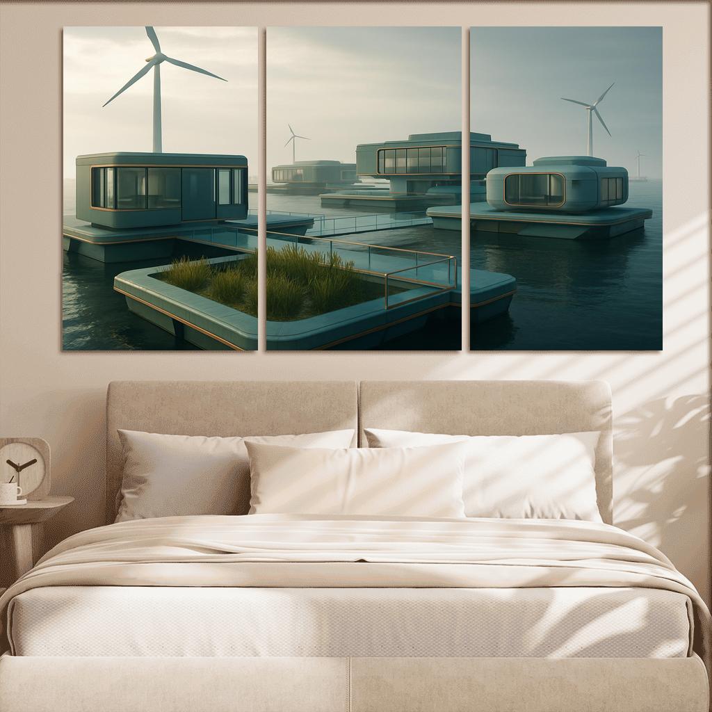 Amphibious Living Lab wall art