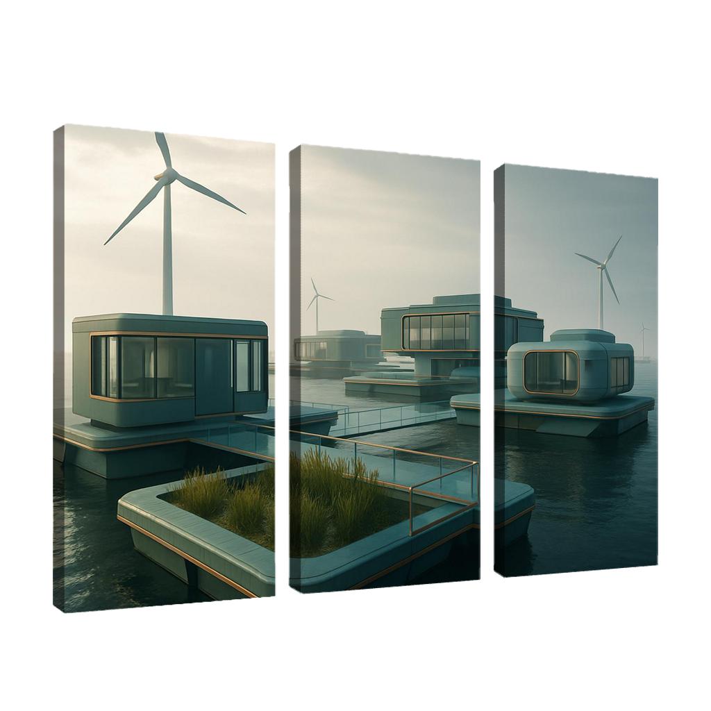 Amphibious Living Lab wall art