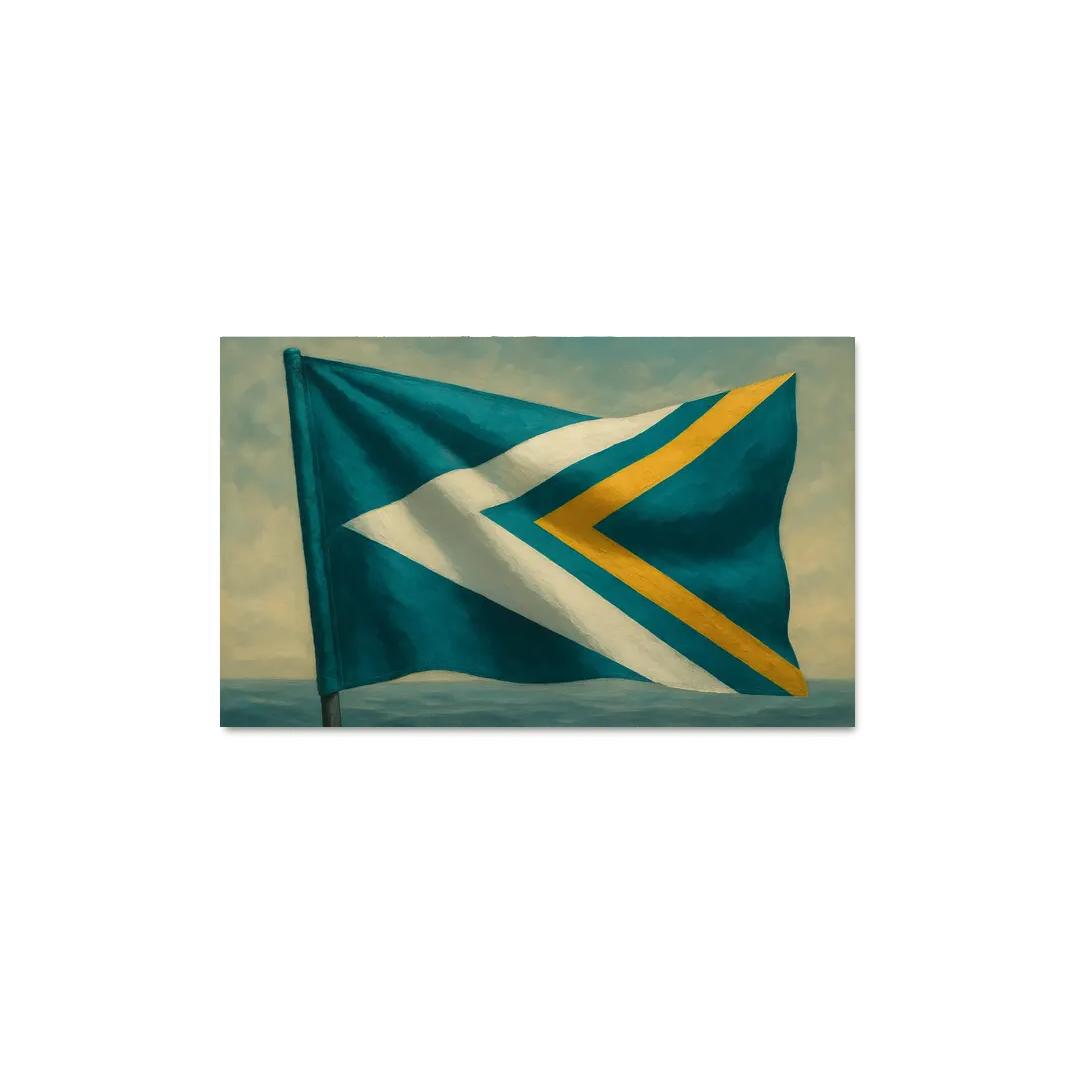 Auroral Maritime Signal canvas paintings frame