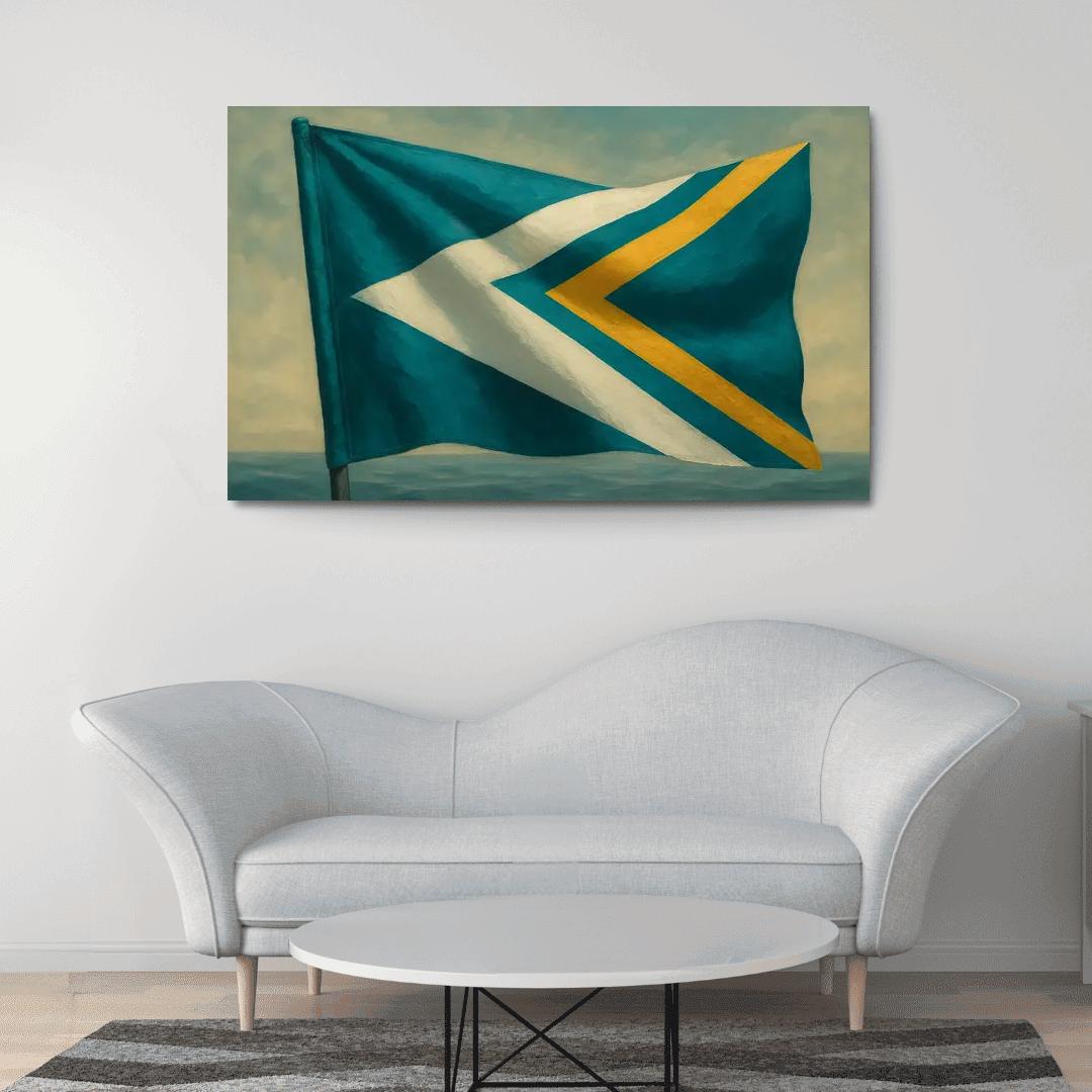 Auroral Maritime Signal canvas paintings frame