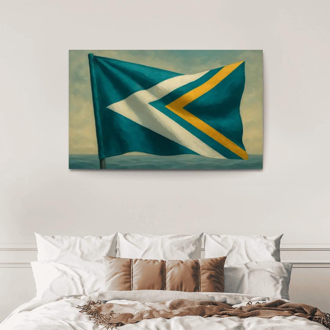 Auroral Maritime Signal canvas paintings frame