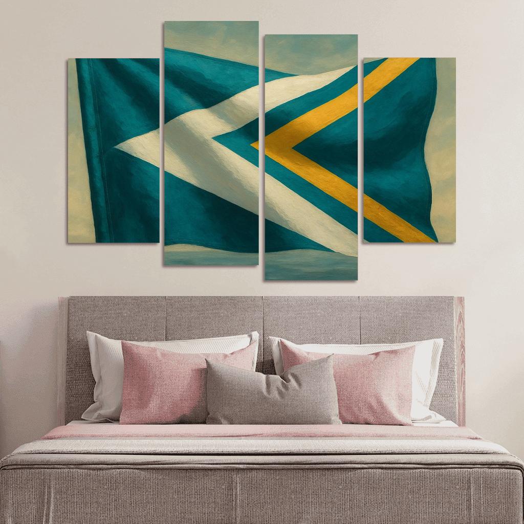 Auroral Maritime Signal canvas paintings frame