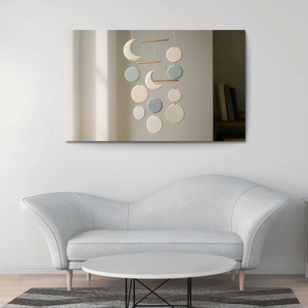 Porcelain Moonlight Mobile decor