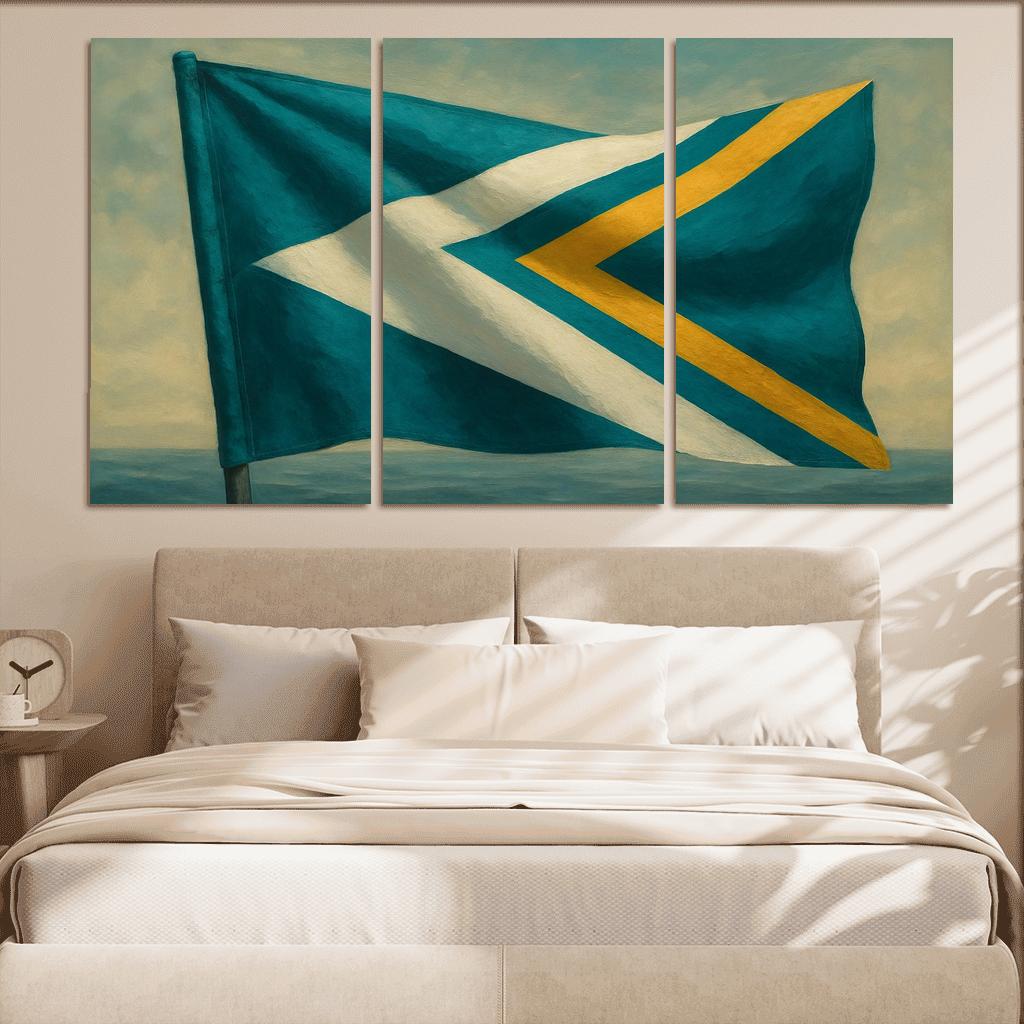 Auroral Maritime Signal canvas paintings frame