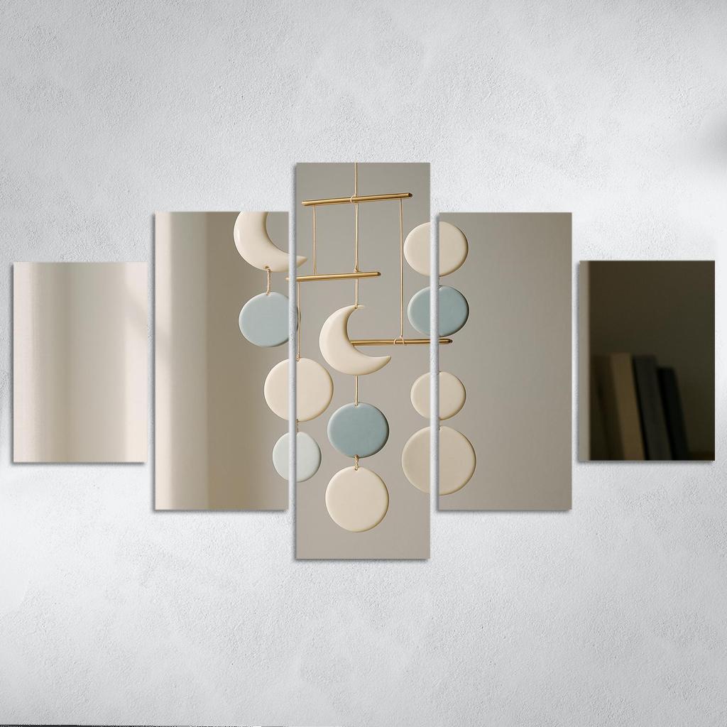 Porcelain Moonlight Mobile decor
