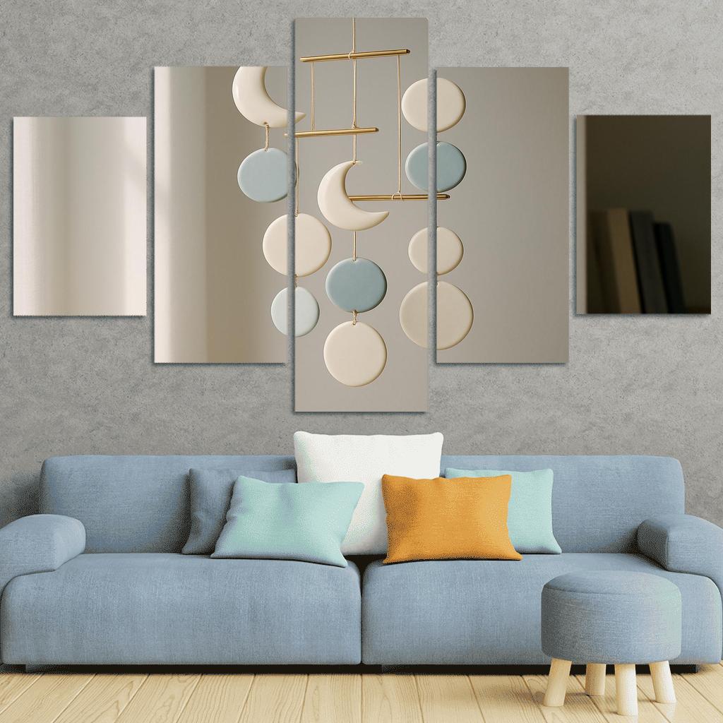Porcelain Moonlight Mobile decor
