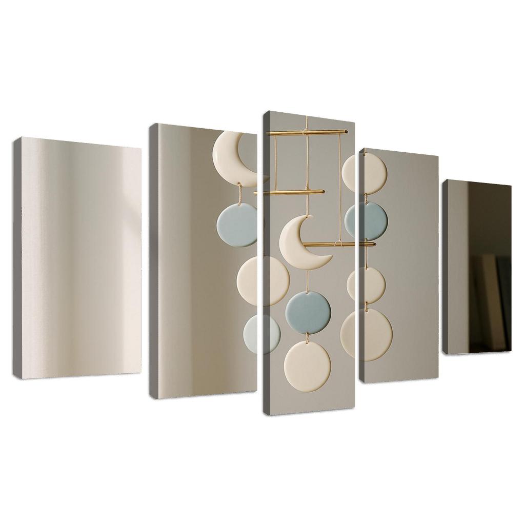 Porcelain Moonlight Mobile decor