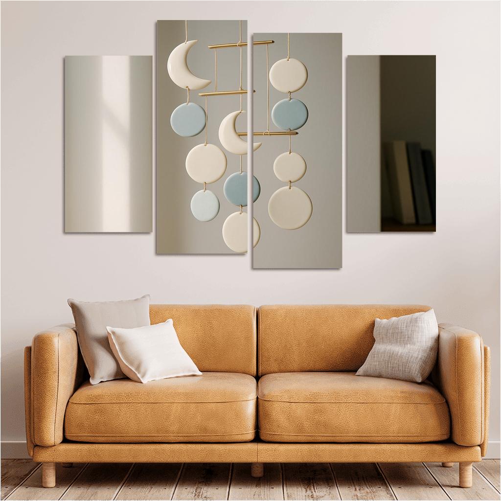 Porcelain Moonlight Mobile decor