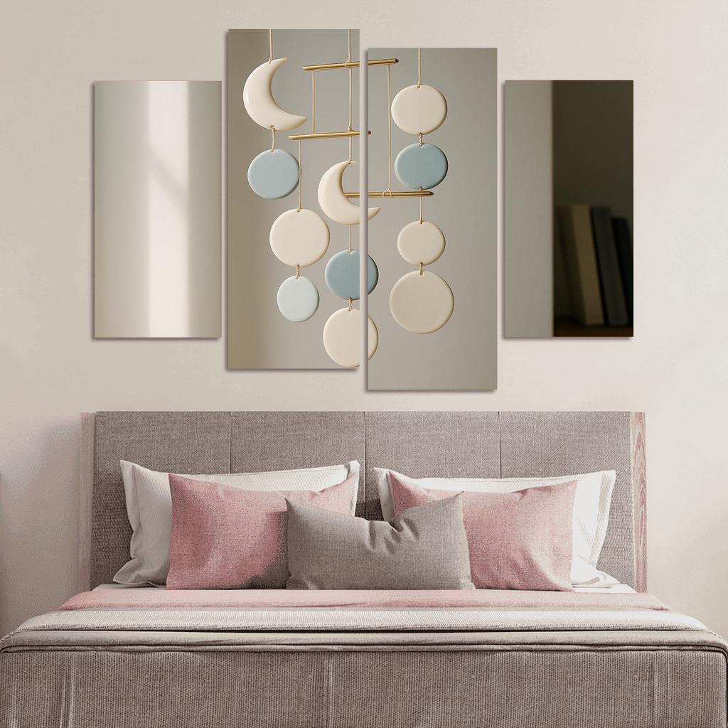 Porcelain Moonlight Mobile decor