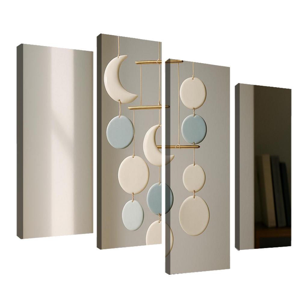 Porcelain Moonlight Mobile decor