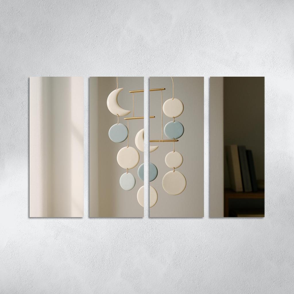 Porcelain Moonlight Mobile decor