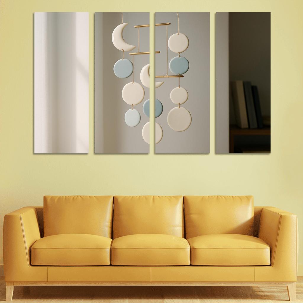Porcelain Moonlight Mobile decor