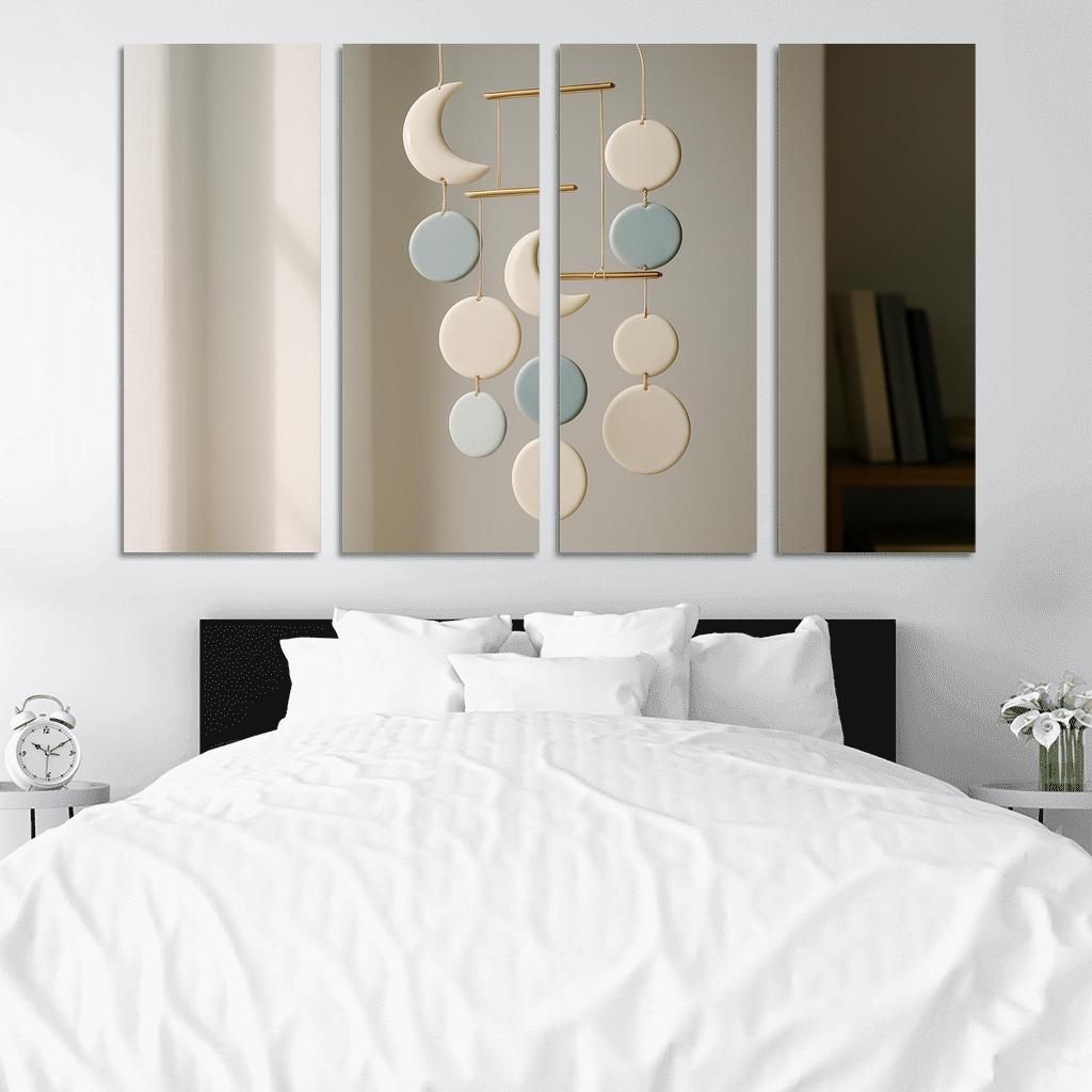 Porcelain Moonlight Mobile decor