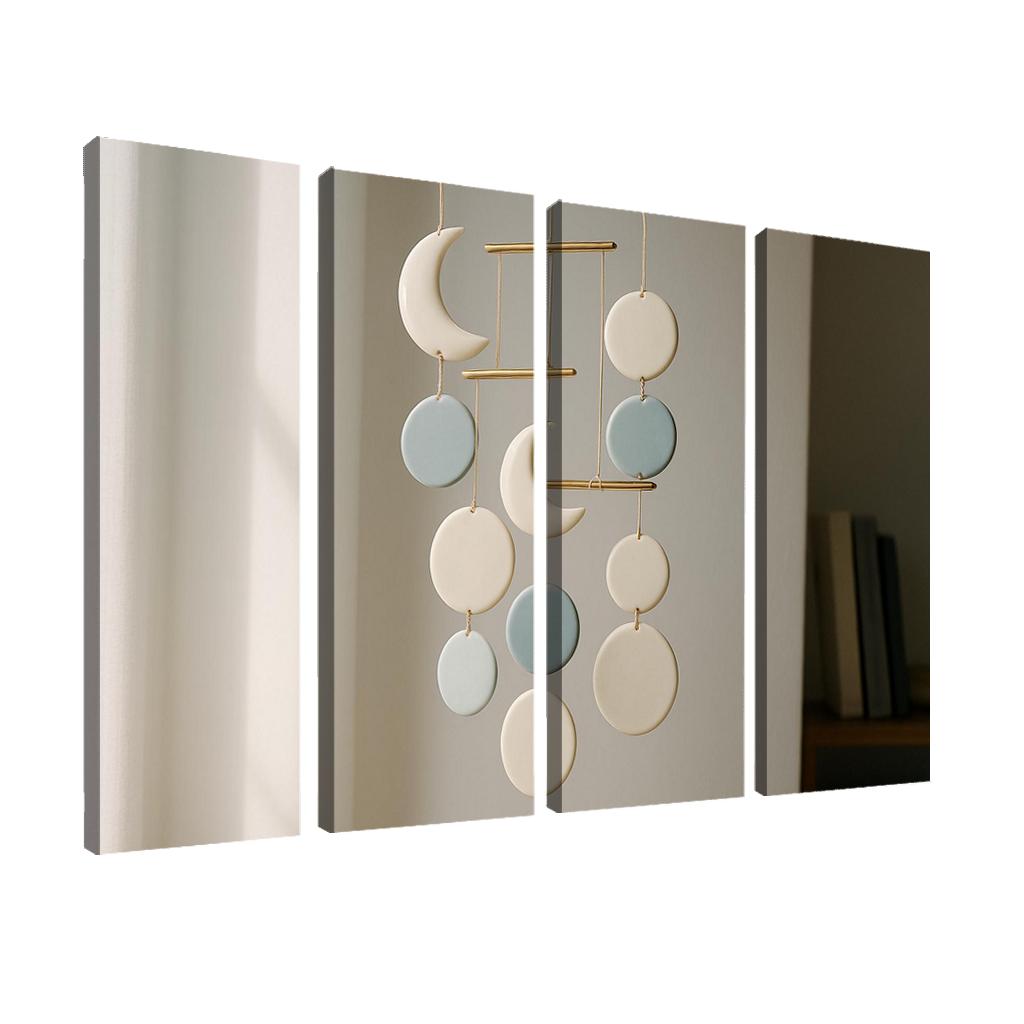 Porcelain Moonlight Mobile decor