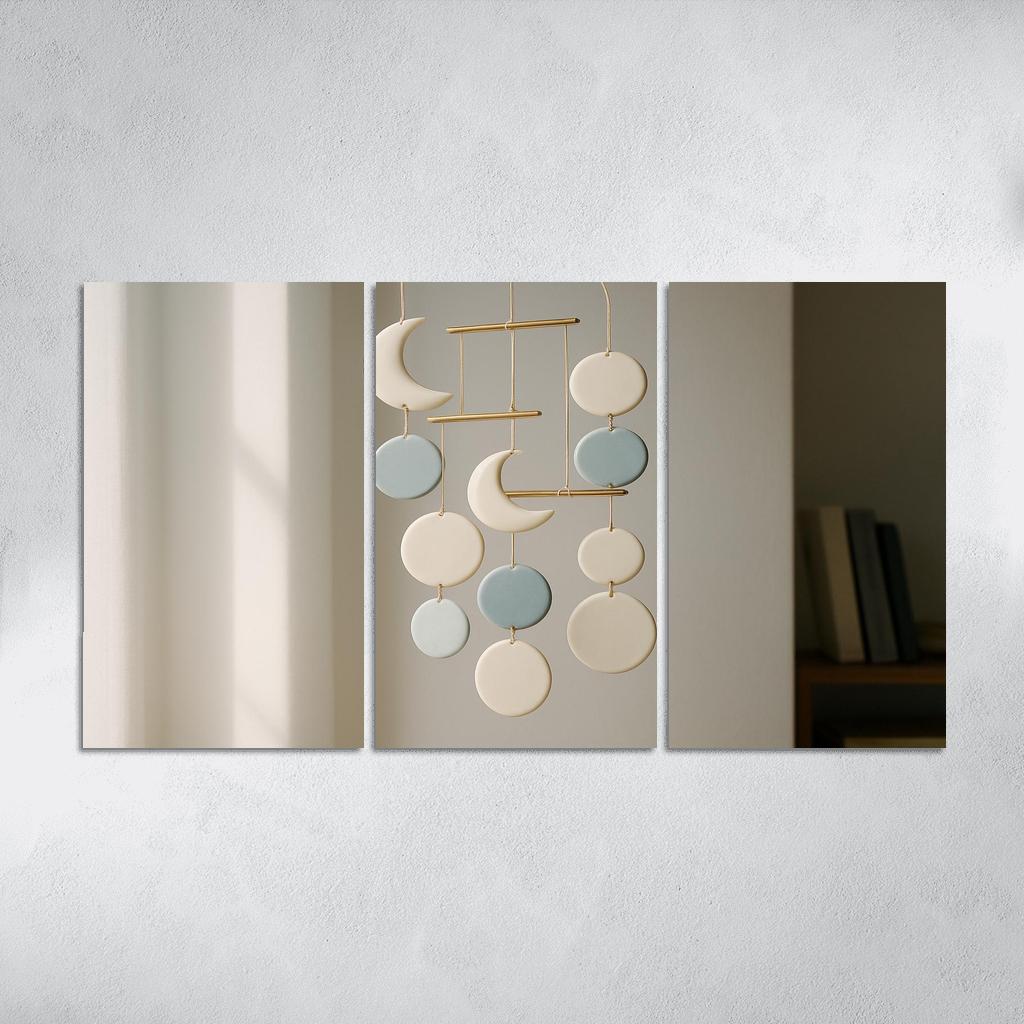 Porcelain Moonlight Mobile decor