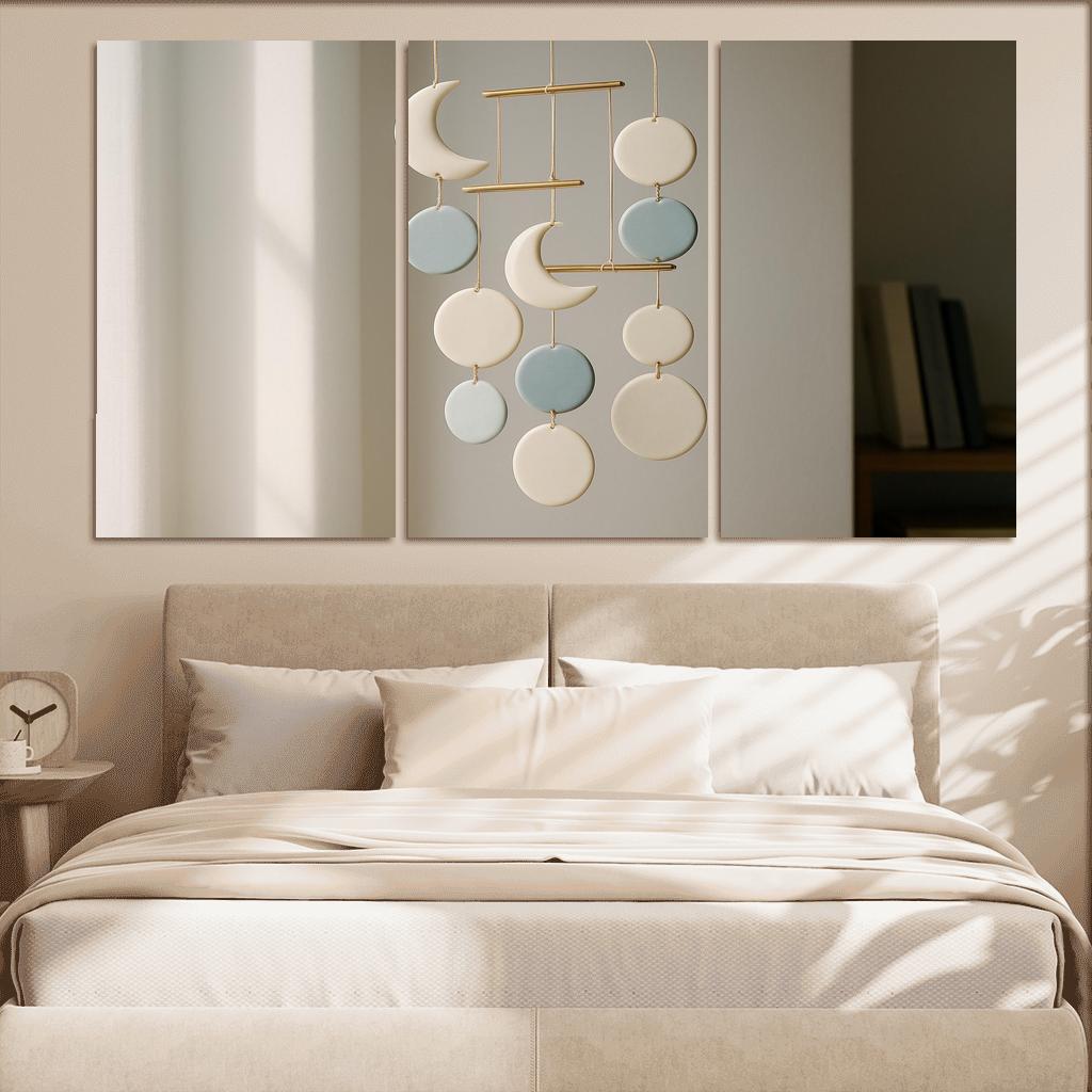 Porcelain Moonlight Mobile decor