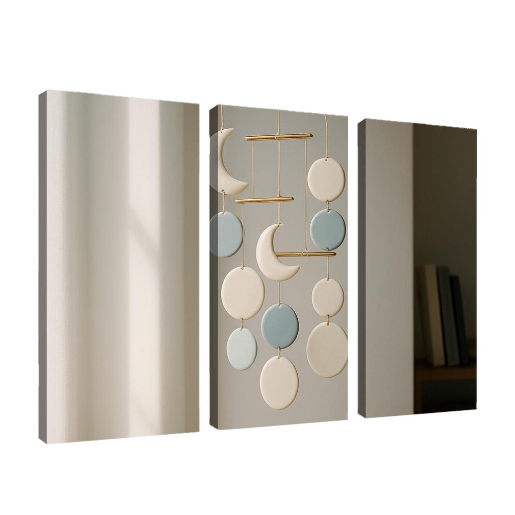 Porcelain Moonlight Mobile decor