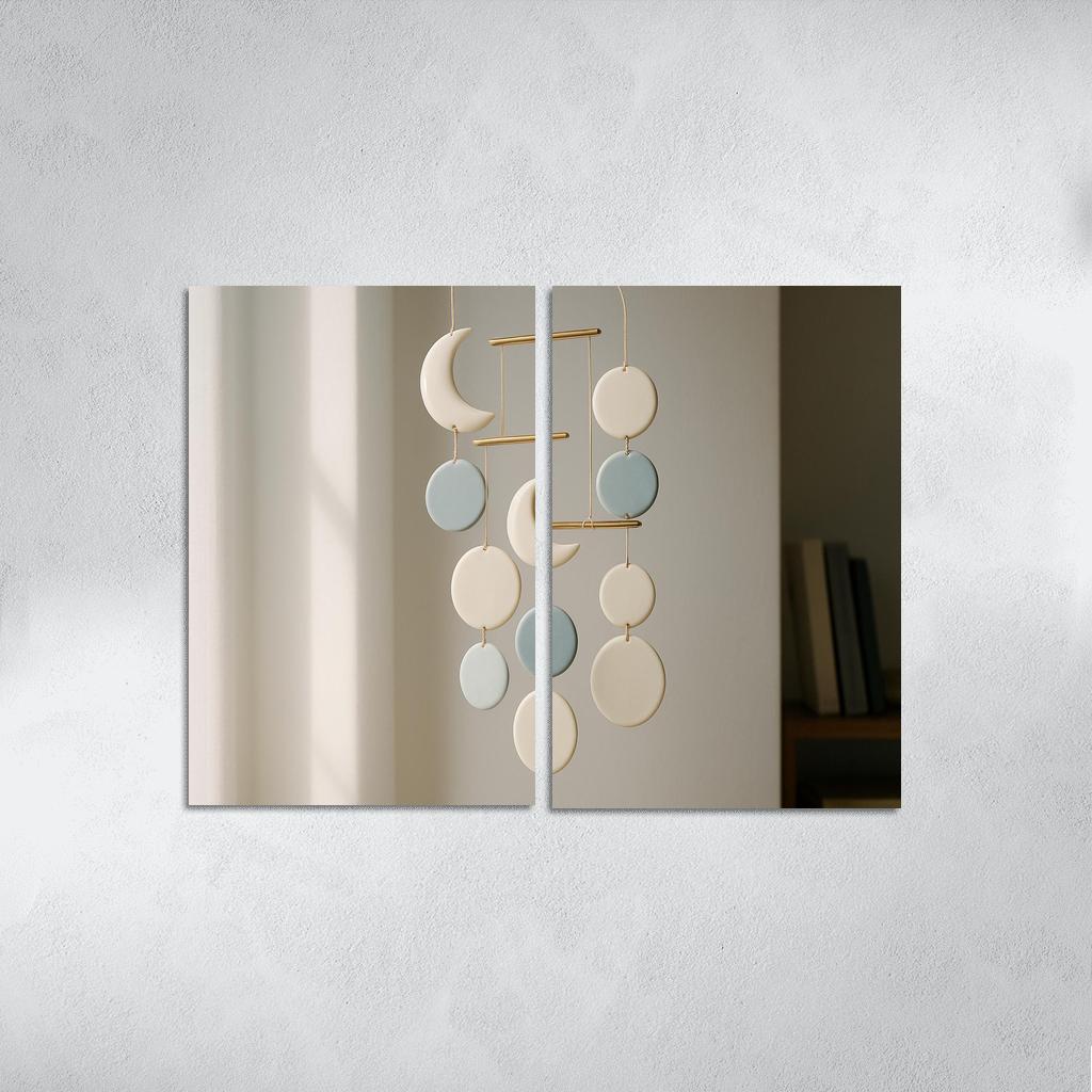 Porcelain Moonlight Mobile decor