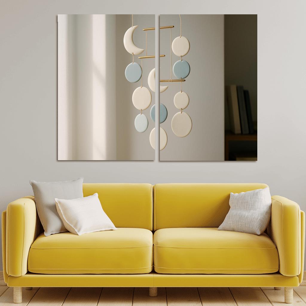 Porcelain Moonlight Mobile decor