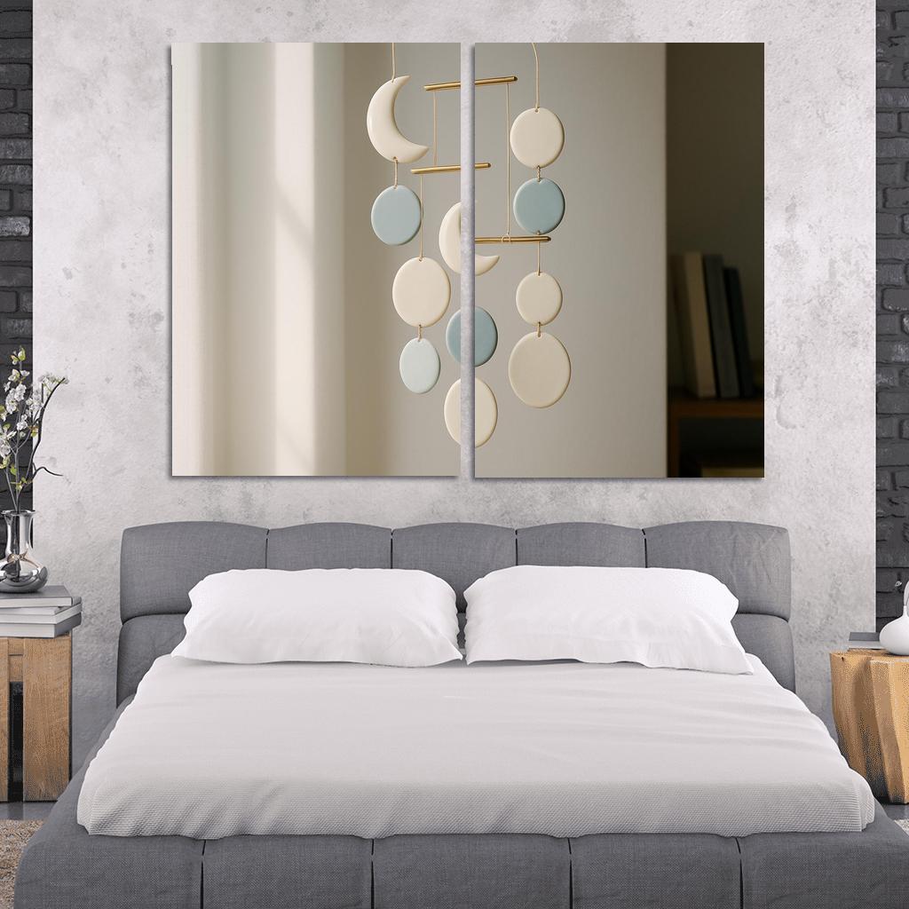 Porcelain Moonlight Mobile decor