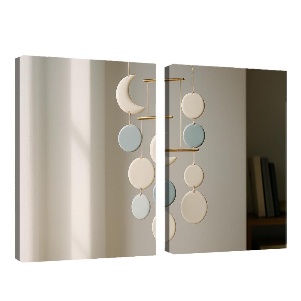 Porcelain Moonlight Mobile decor