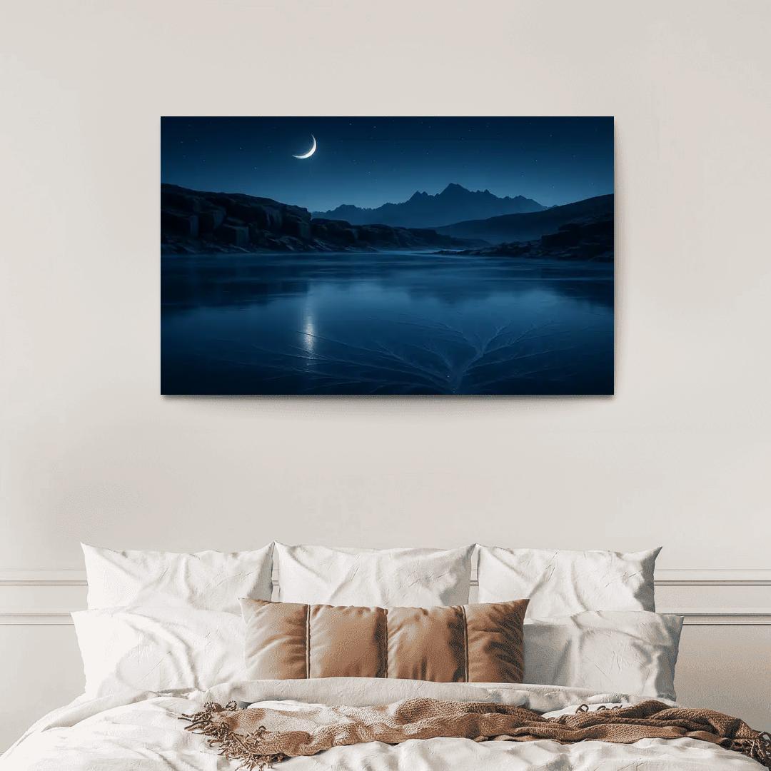 Moonlit Glass Plateau home decor