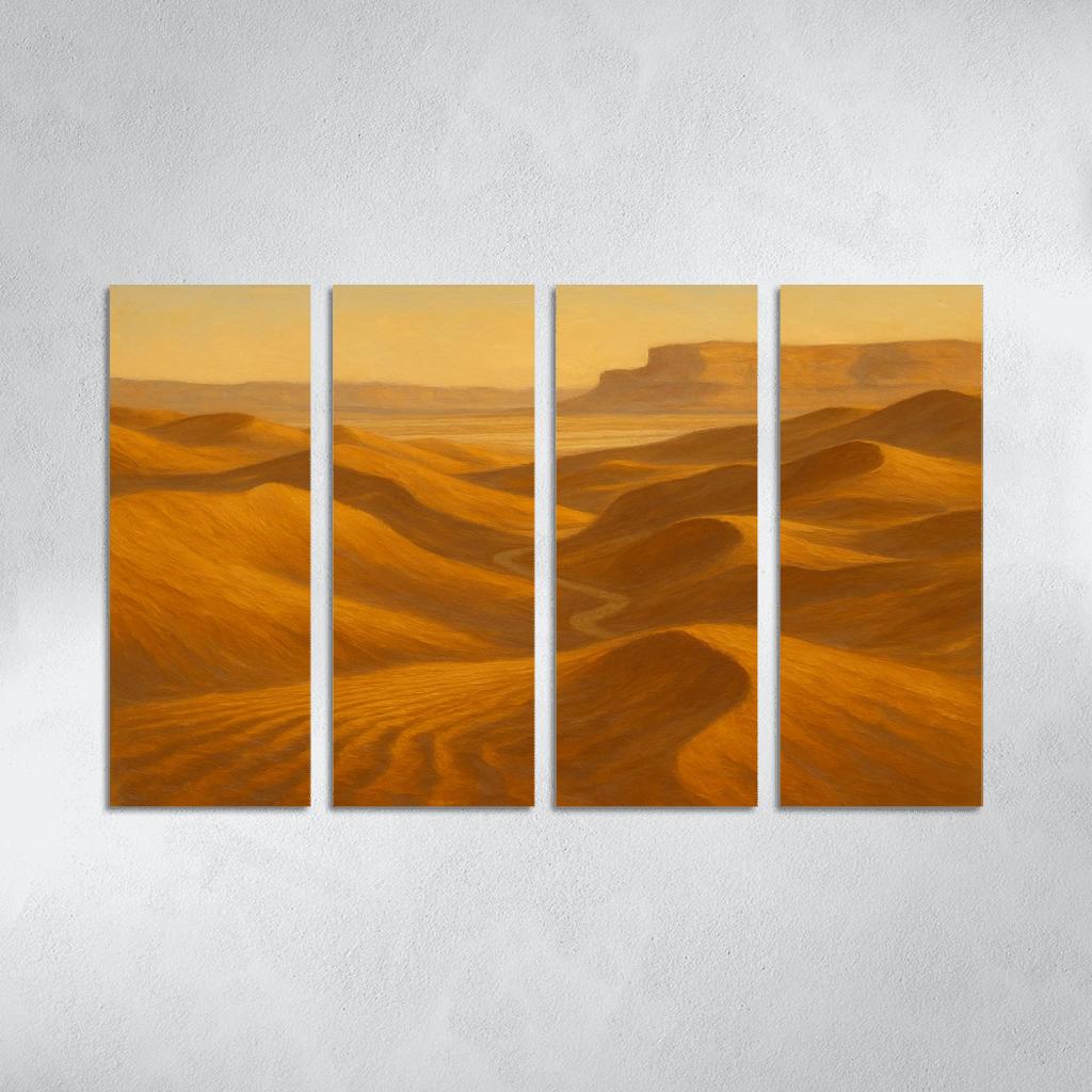 Amber Dune Passage canvas paintings frame
