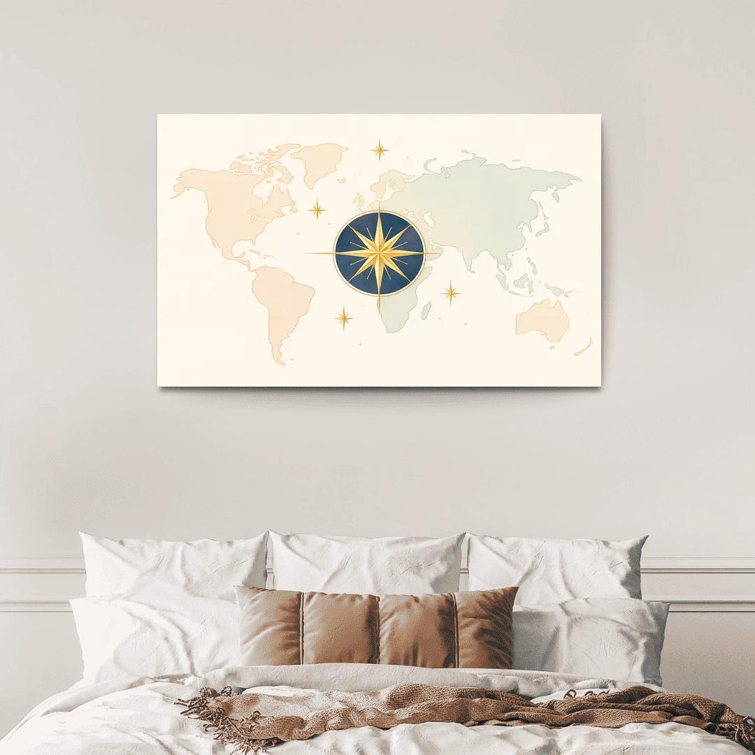 Celestial Compass modern paintings frame