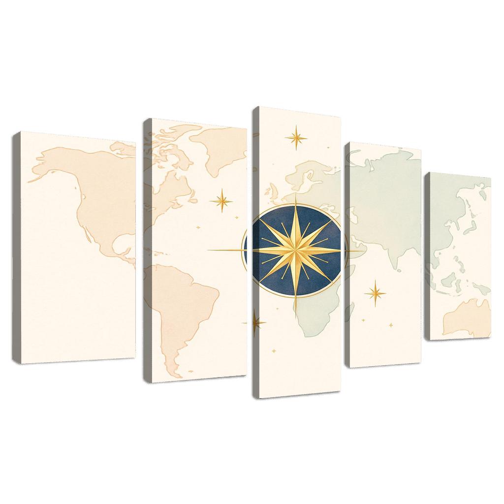 Celestial Compass modern paintings frame