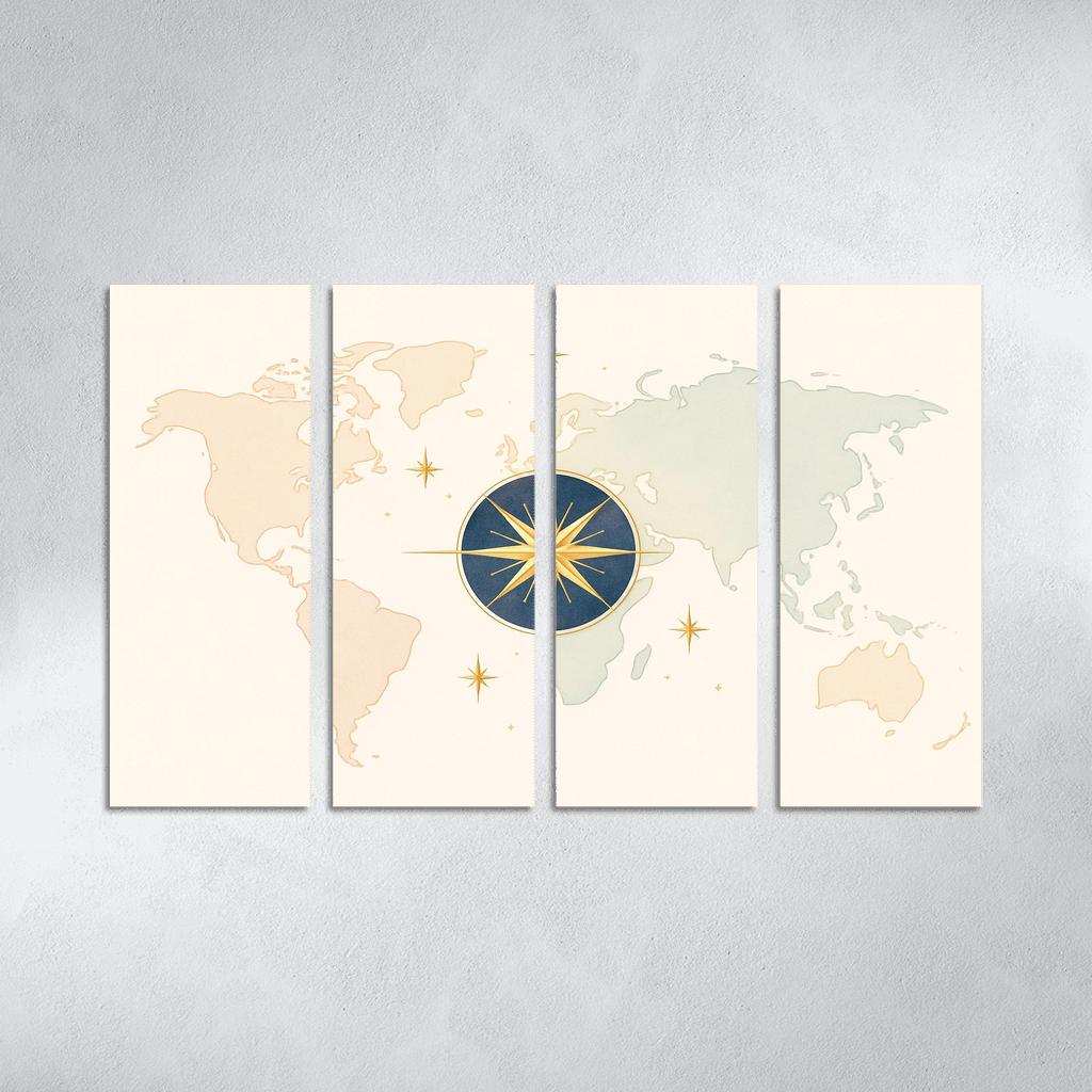 Celestial Compass modern paintings frame