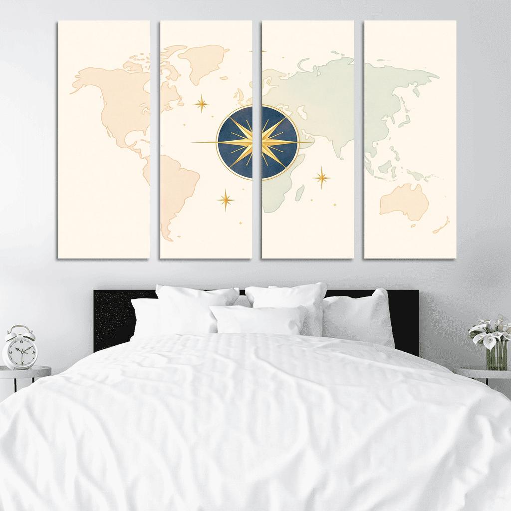 Celestial Compass modern paintings frame